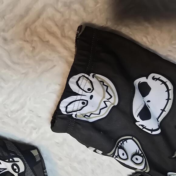 Disney The Nightmare Before Christmas Men's Hooded Onesie Size Large - Picture 4 of 5